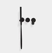 Смеситель для душа Fima Carlo Frattini Flo', черный матовый (F3819WX8NS)