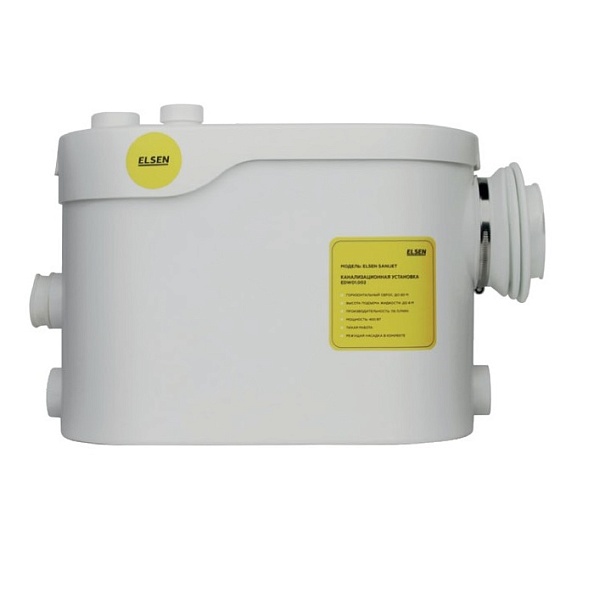 Канализационная насосная установка Elsen Sanijet EDW01.002 с боковым подключением