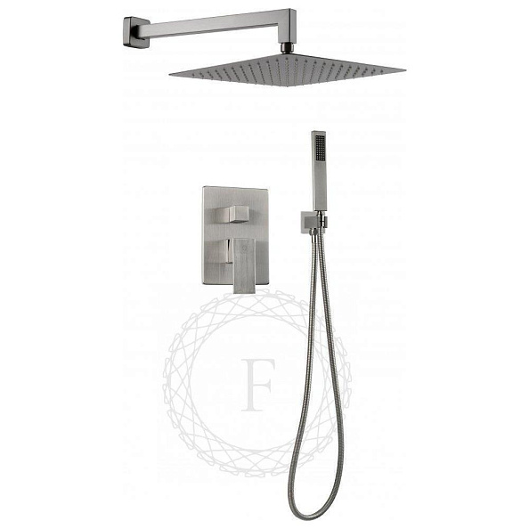 Душевая система встраиваемая FILARETE Fing FL1043NK, никель