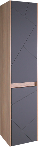 Пенал ASB-Mebel Диана 35 "Gray" (12036)