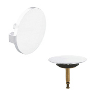 735883 Multiplex Visign M5 комплект накладок к сливу-переливу Multiplex, модель 6162.01, белый