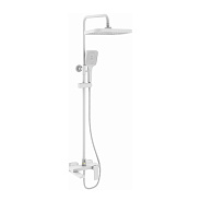Душевая система Rose R1836C, белый