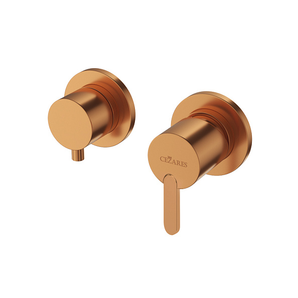 Встраиваемый смеситель Cezares Leaf, Sunset (LEAF-VDIM3-SS)