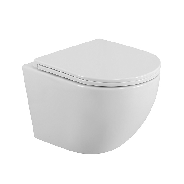 Чаша подвесного унитаза BelBagno Uno, белый (BB3105CHR/SC)