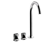 Смеситель для раковины Fantini Venezia, Matt Gun Metal PVD (29 P5 N405SW)