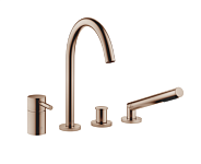 Смеситель для ванны и душа Dornbracht Meta, бронза сатинированная (Satin Bronze) (27.632.661.42)