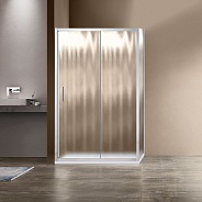 Душевой уголок Vincea Garda (VSR-1G9012CH) 1200х900 мм, хром, стекло шиншилла