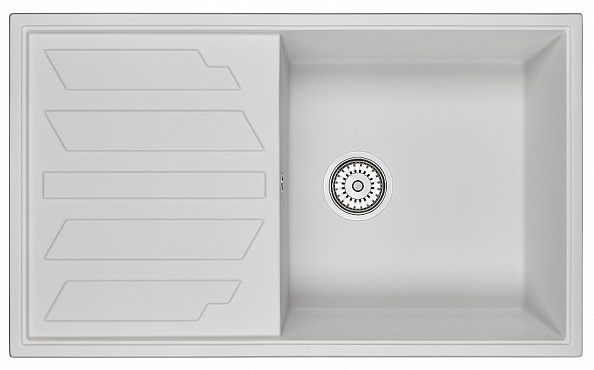 Кухонная мойка GRANULA (8601, АРКТИК )