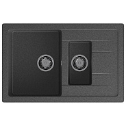 Кухонная мойка GranFest QUADRO 775KL, графит