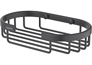 AQ4956MB мыльница решетка, матовый черный