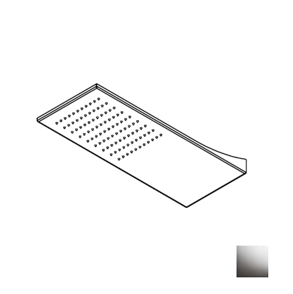 Верхний душ Ritmonio 200х500, Bright Steel (75A048LUC)