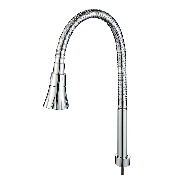 Сменный гибкий излив  Splenka S482.02 для кухонного смесителя с 2-х режимным аэратором, хром