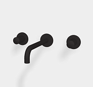 Смеситель для раковины Fima Carlo Frattini So, черный матовый (F3191L/5NS)