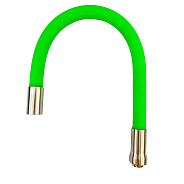 Гибкий излив 1/2″зеленый Savol S-CG09L