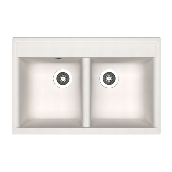 Кухонная мойка Dr. Gans АСТРА 25.060.E0780.401, белый