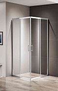 Душевой уголок Cezares Momento 90x90x195 мм, квадратный, хром (MOMENTO-A-2-90-C-Cr)