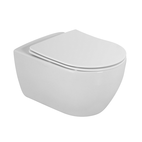 Чаша подвесного унитаза Cezares Comfort, белый (CZR-191-TH)