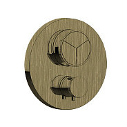 Смеситель для душа Almar Core, на 3 потребителя, High Brass Brushed PVD (E176633.HB)