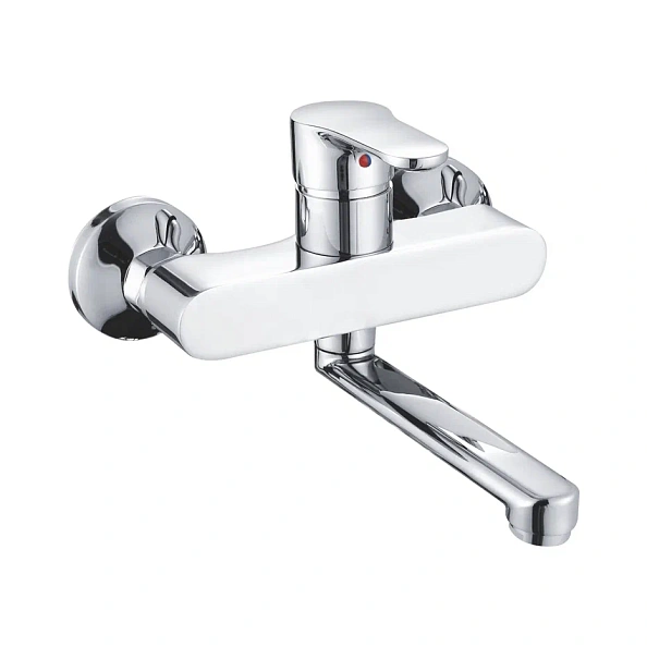 Настенный смеситель для кухни Shevanik S5693, хром