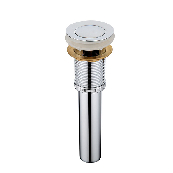 Донный клапан с переливом Frap F66-2, хром