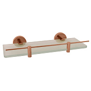 Полка стеклянная Rav Slezak COLORADO COA0900/30ZRL, розовое золото