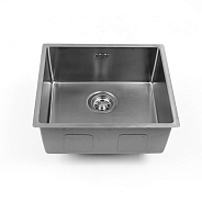 Кухонная мойка Grandex Aqua Optima 501086, сатин