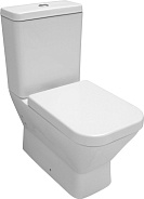 DG02SL Diagonal унитаз напольный с тонким сиденьем с микролифтом, Serel