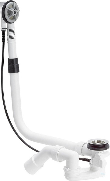 Сифон для ванны удлиненный Viega Multiplex 6163.1, хром (111069)