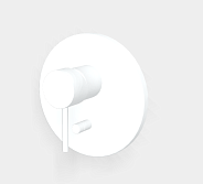 Смеситель для душа Fima Carlo Frattini Spillo Up, белый матовый (F3039X2BS)