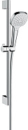 Душевой гарнитур Hansgrohe Croma 110 Select E Vario 65 см бел/хром (26582400)