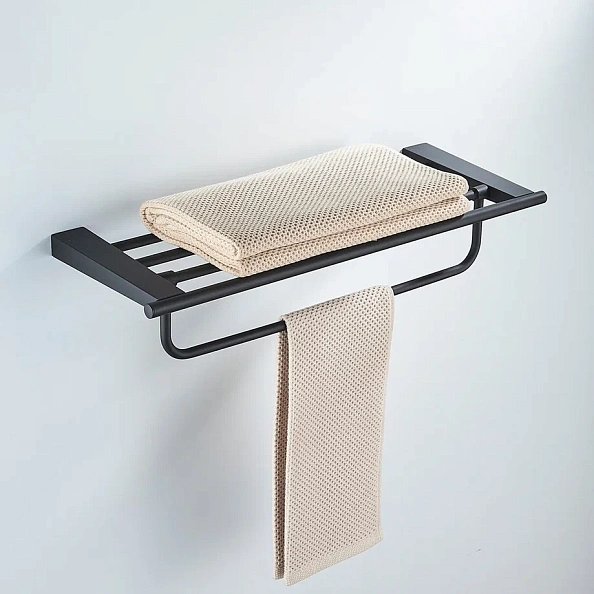 Полка для полотенец Shevanik SG5708H, черный