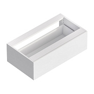 База с одним ящиком Cezares Cadro 800х460х250, Bianco Ghiaccio (CADRO-80-1C-SO-BG-BLUM)