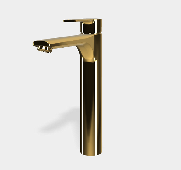 Смеситель для раковины Fima Carlo Frattini Mast, золото (F3131/HOR)