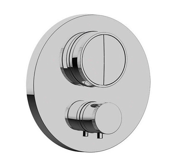 Смеситель для душа Almar Core, на 2 потребителя, Brushed Nickel (E176632.NB)