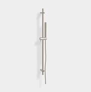 Душевой гарнитур Fima Carlo Frattini Sliding rail, 25х187, брашированный никель (F2150SN)