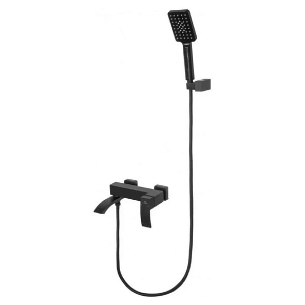 Смеситель для ванны Grocenberg GB8007BL, черный