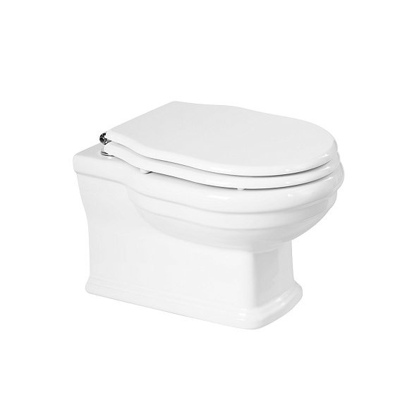 Чаша подвесного унитаза BelBagno Boheme, белый (BB115CH)