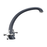 Смеситель для кухни Ulgran U-013-343, антрацит