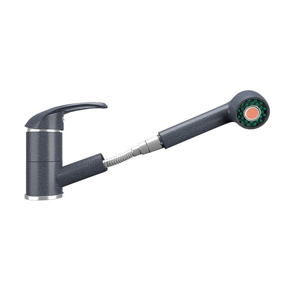 Смеситель для кухни Ulgran U-002-343, антрацит