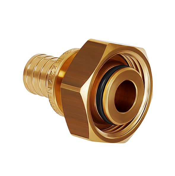 Переход с накидной гайкой на евроконус Hoobs, 20 x 2,8-G3/4" (HB-PEXTY-202834)