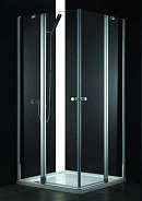 Душевой уголок Cezares Elena 120x90x195 мм, прямоугольный, хром (ELENA-W-AH-2-120/90-C-Cr)