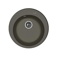 Мойка кухонная иск. камень Флорентина "Никосия" D510 антрацит FSm (20.135.B0510.302)