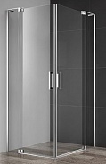 Душевой уголок Cezares Slider 80x80x195 мм, квадратный, хром (SLIDER-A-2-80/90-C-Cr)
