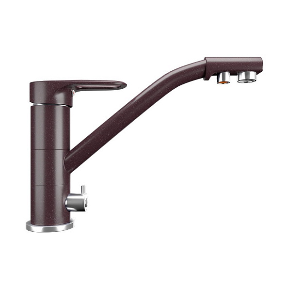 Смеситель для кухни Ulgran U-010-345, шоколад