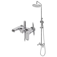 Душевая система Hansberge H5033C, хром