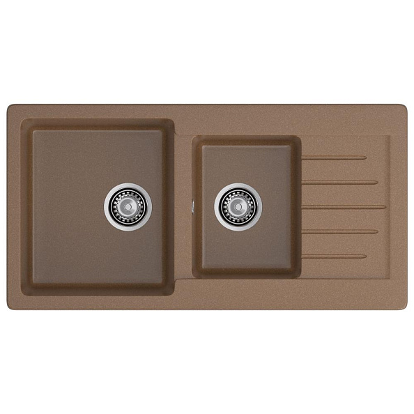 Кухонная мойка GranFest PRACTIK 980KL, терракот