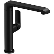 Смеситель для умывальника без донного клапана с поворотным изливом Ravak FL 016.20 черный