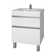 Тумба под раковину подвесная/напольная Dreja Grace Plus 60 см, белый