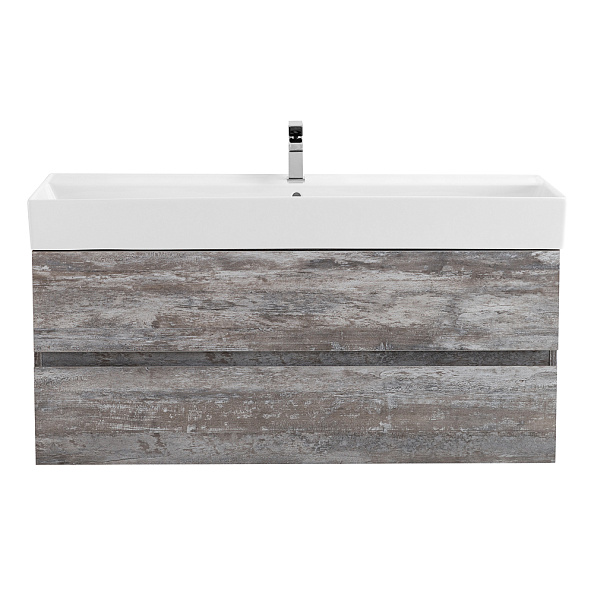 База под раковину подвесная Cezares Molveno 46 1200х460х500, Legno Grigio (MOLVENO 46-120-2C-SO-LG)