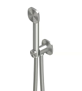 Ручной душ Quadro design SUPER, 58, сталь брашированная (22 66 AS)
